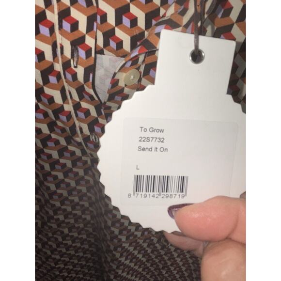 4 funky flavours Large Boho Fall Dress To Grow 22S7732 Send It On NEW WITH TAGS - Picture 6 of 8